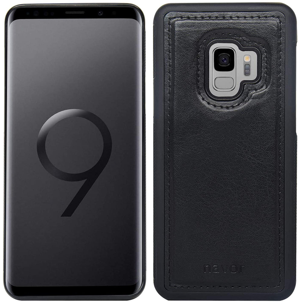 PU Leather Magnetic Samsung Galaxy S9 Case - NAVOR