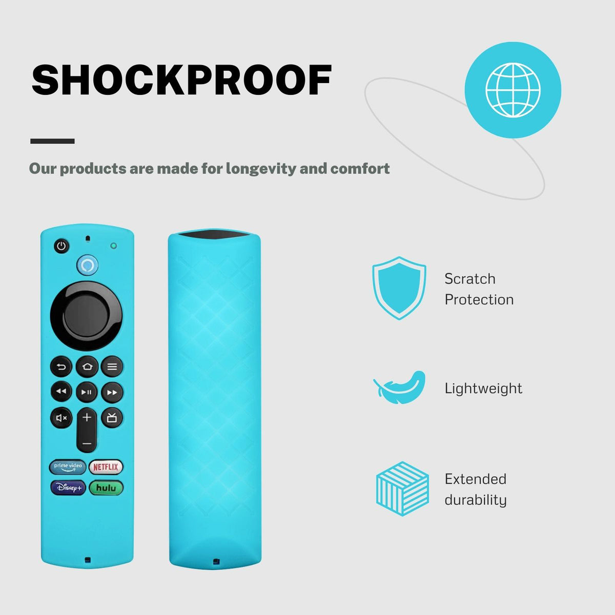 navor Fire TV Remote Silicone Case - NAVOR