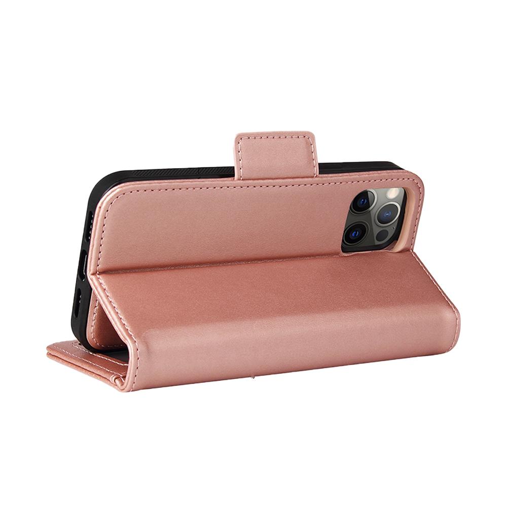 Navor Universal Car Mount & iPhone 12 / Pro PU Leather Wallet Case [Vajio Series] - NAVOR