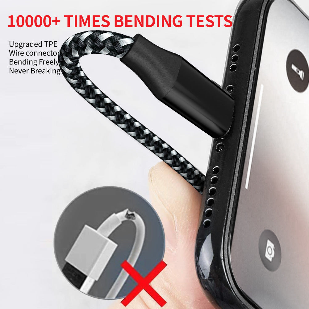 (2 Pack) 10ft Fast Charging and Data Transfer Cable - NAVOR