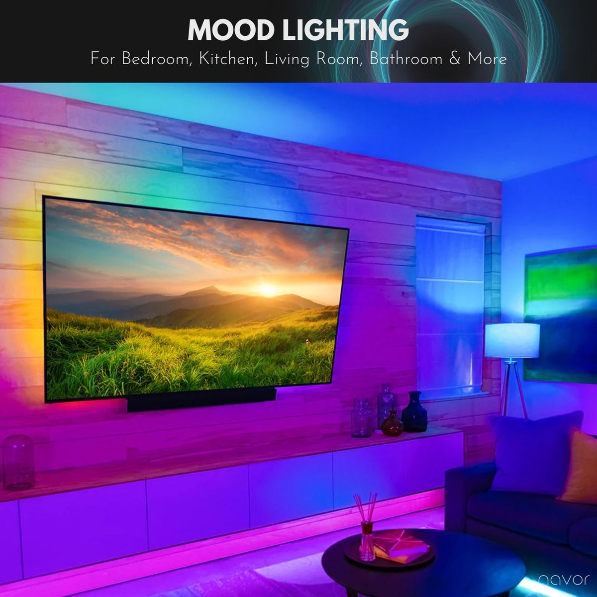 RGB LED Strip Light - NAVOR
