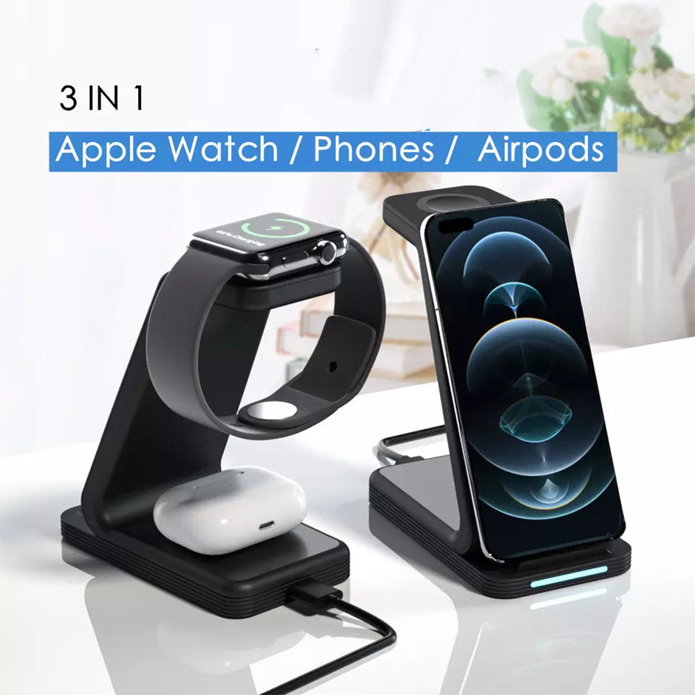 navor 3-in-1 Wireless Charging Station - NAVOR