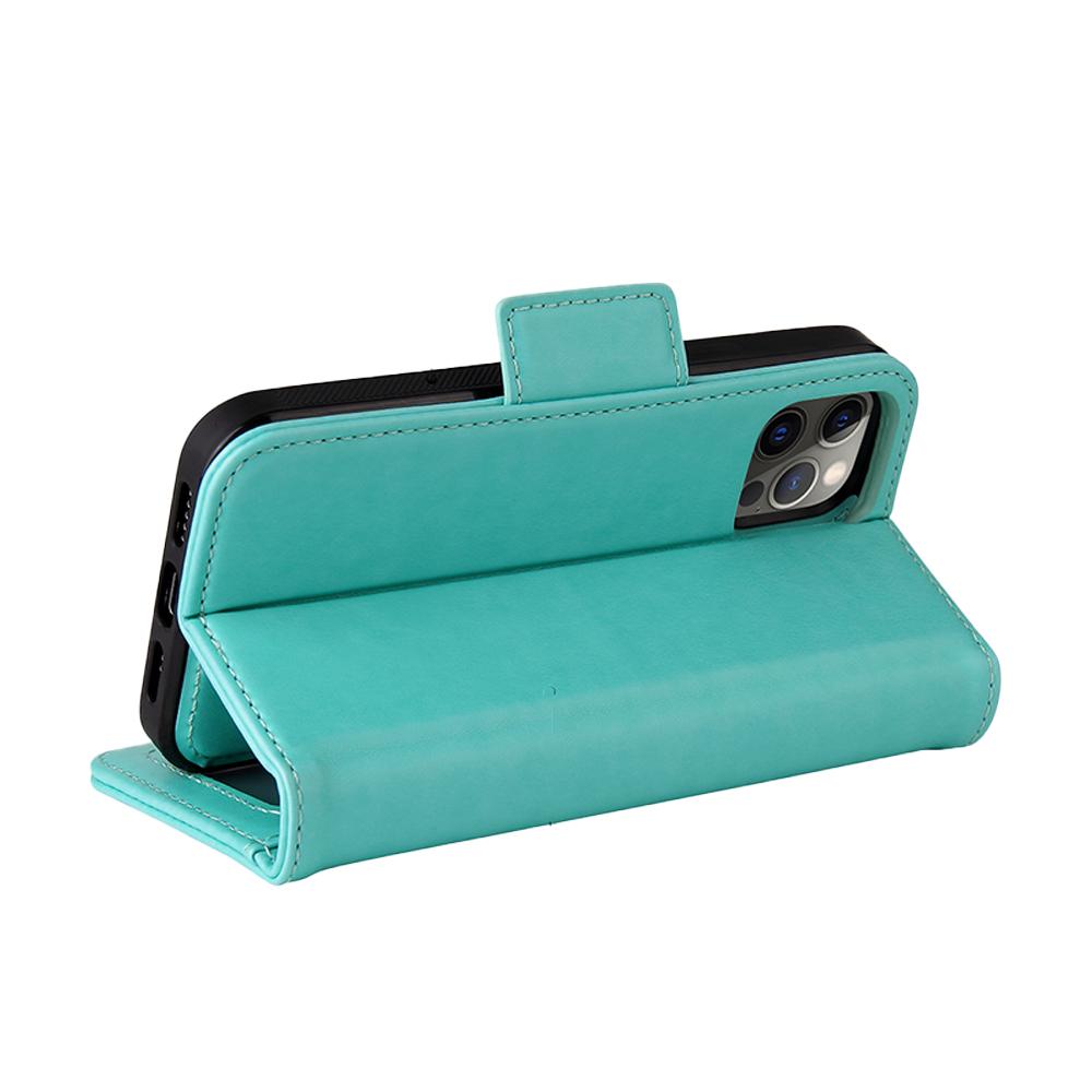 Navor Universal Car Mount & iPhone 12 / Pro PU Leather Wallet Case [Vajio Series] - NAVOR