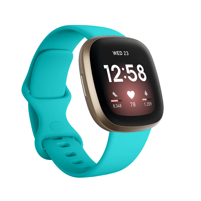 Fitbit Versa 3 / Fitbit Sense Soft TPU Sport Replacement Wristband - NAVOR