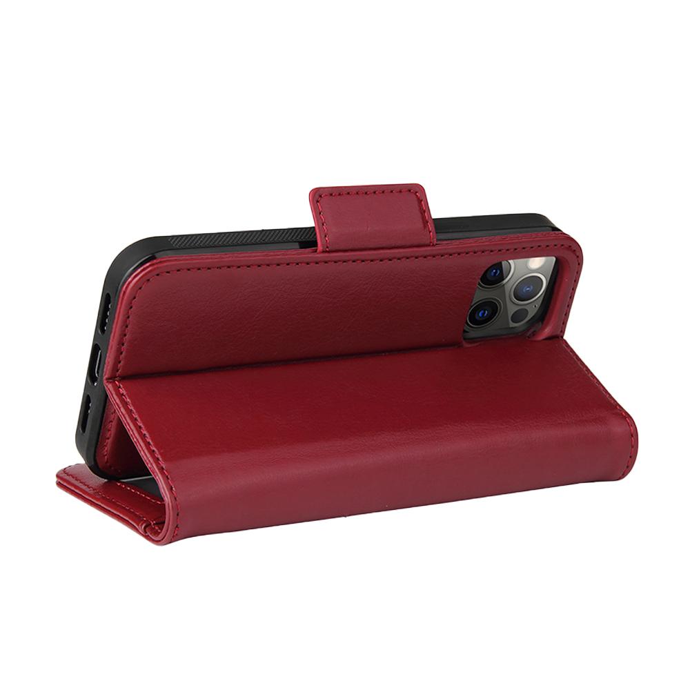 Navor Universal Car Mount & iPhone 12 / Pro PU Leather Wallet Case [Vajio Series] - NAVOR