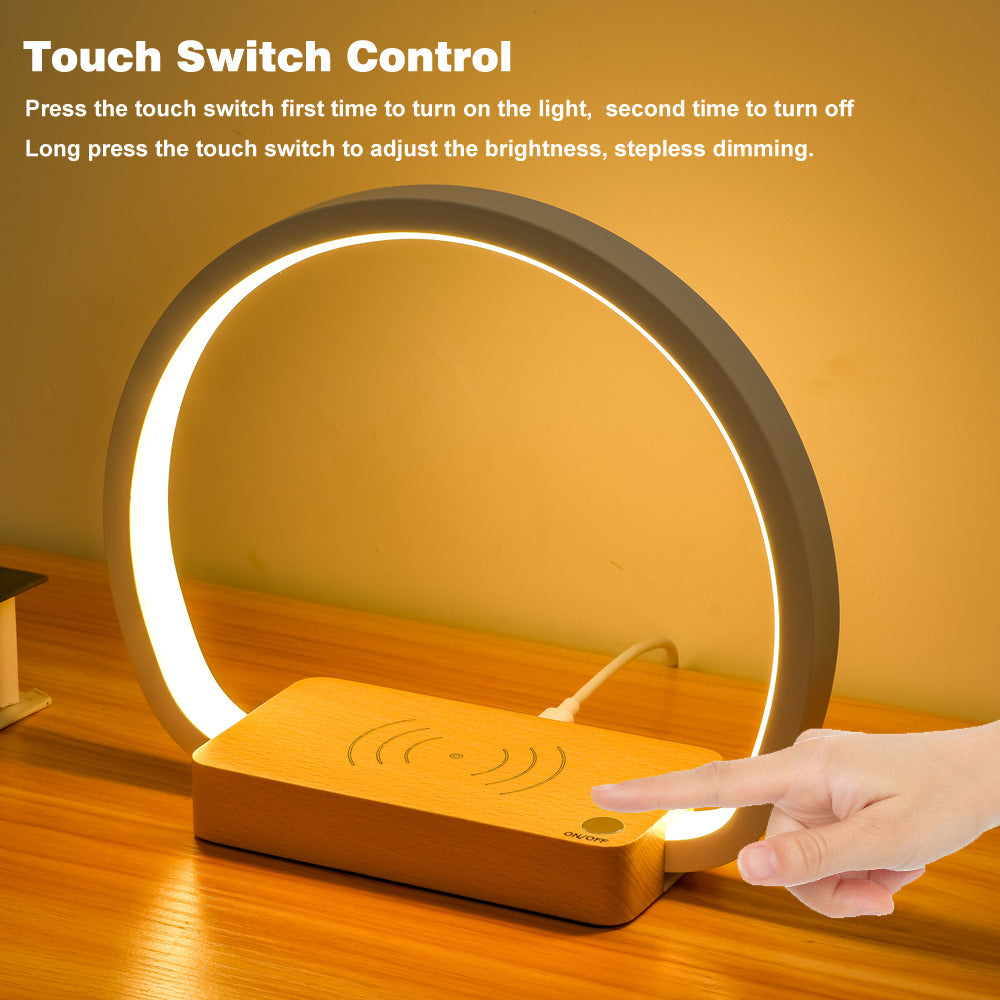 navor Bedside Lamp with Wireless Charger - NAVOR