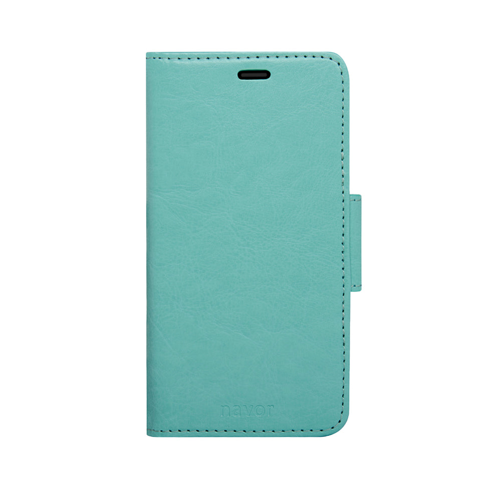 Vajio Series - iPhone X / XS Leather Wallet Case - NAVOR