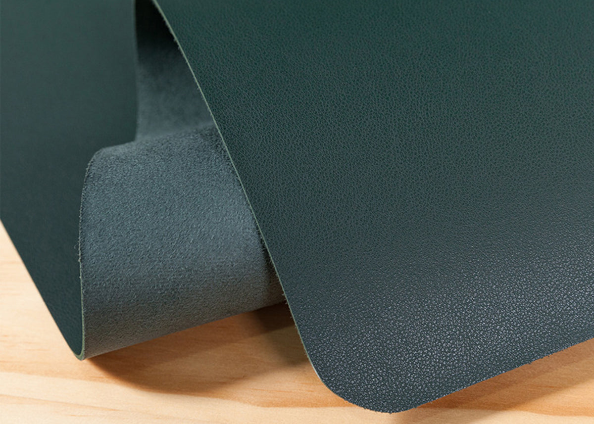 PU Leather 90 x 45 cm Desk Mat, Non-Slip Flat Extended Desk Mouse Mat for Office Home - NAVOR