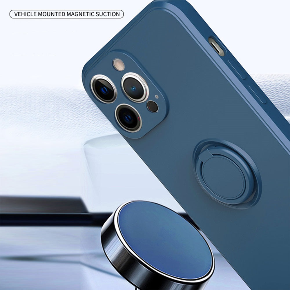 iPhone 12 Pro 6.1" Case with Ring Kickstand, Car Mount Feature - NAVOR