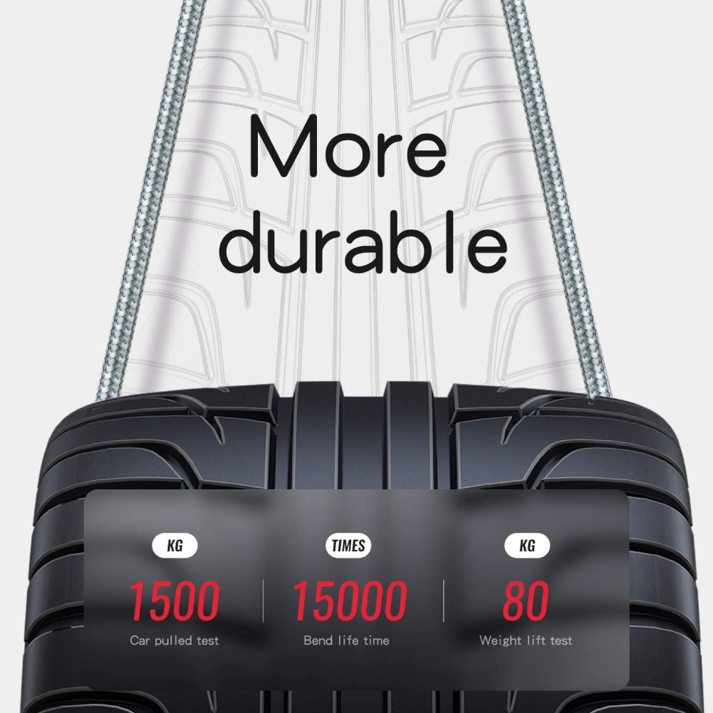 (2 Pack) 10ft Fast Charging and Data Transfer Cable - NAVOR