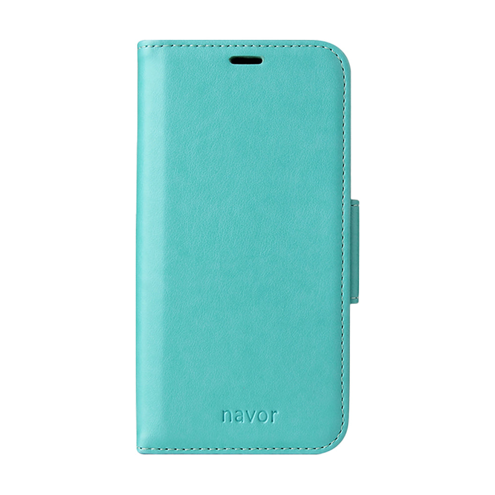 Vajio Series - iPhone 12 / Pro PU Leather Wallet Case - NAVOR