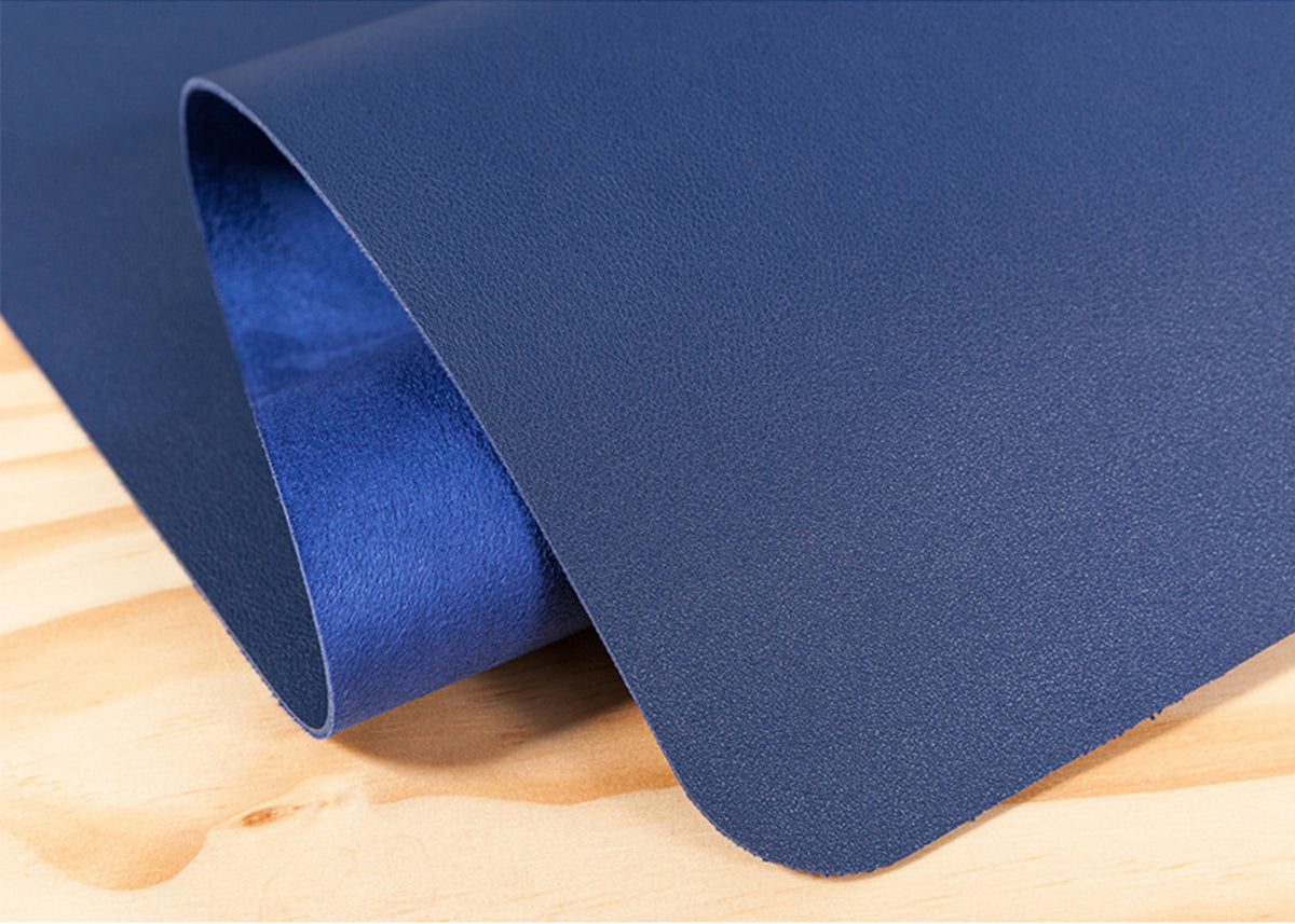 PU Leather 90 x 45 cm Desk Mat, Non-Slip Flat Extended Desk Mouse Mat for Office Home - NAVOR
