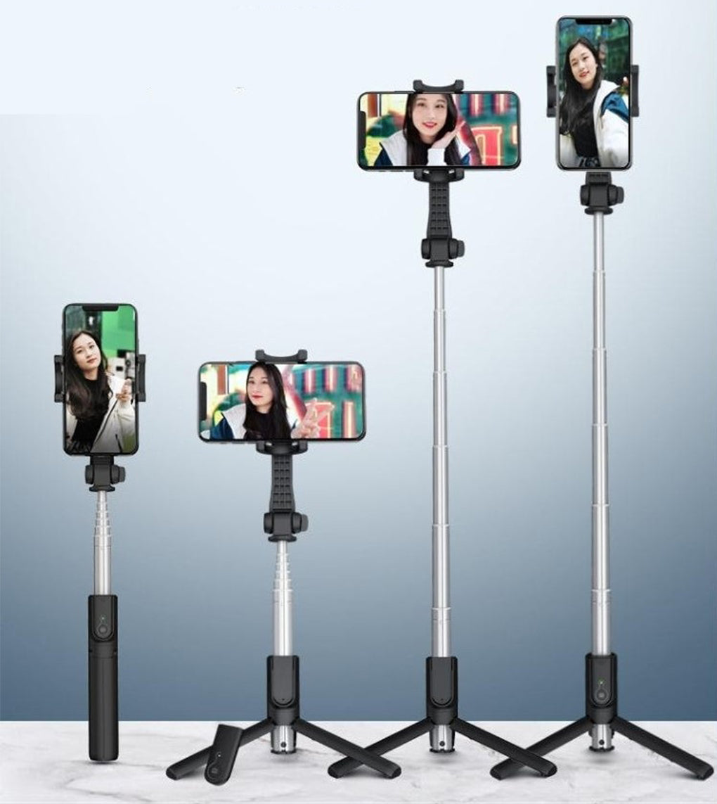 Selfie Stick Tripod, Mini Pocket Extendable Adjustable Monopod with Remote - NAVOR