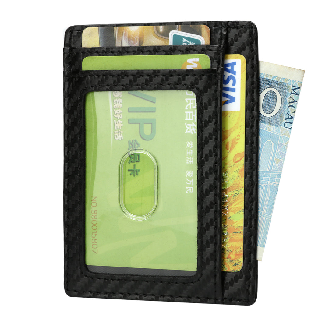 Slim Minimalist RFID Blocking Leather Wallet - NAVOR