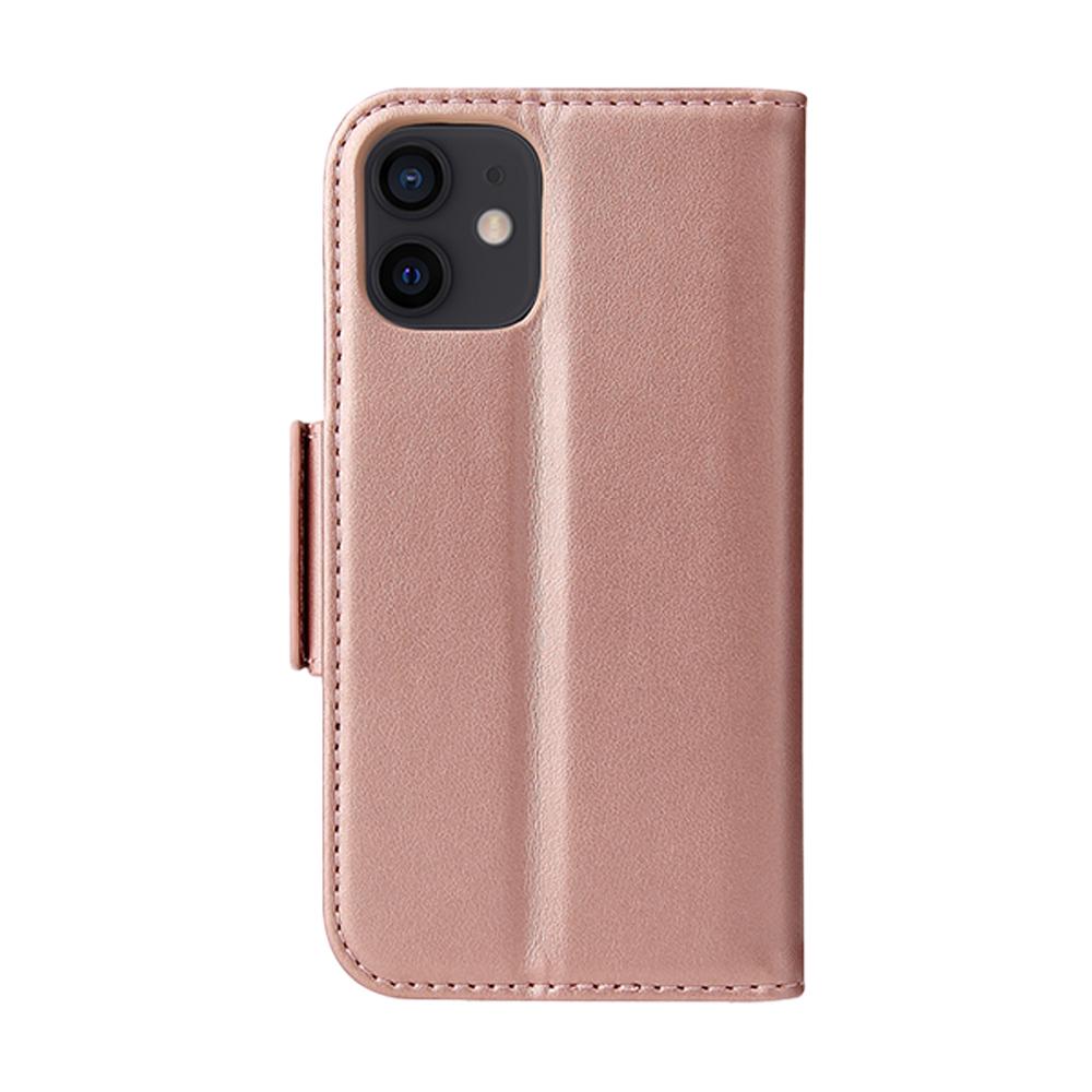 Universal Car Mount & iPhone 12 Mini Leather Wallet Case [Vajio Series] - NAVOR