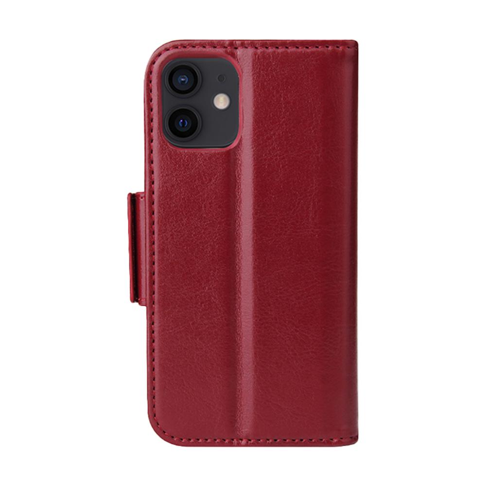 Universal Car Mount & iPhone 12 Mini Leather Wallet Case [Vajio Series] - NAVOR