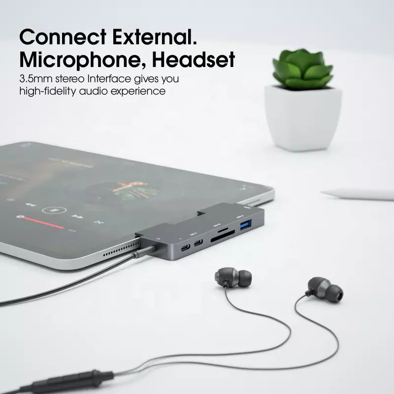 navor 7-in-1 USB C Hub for iPad Pro - NAVOR