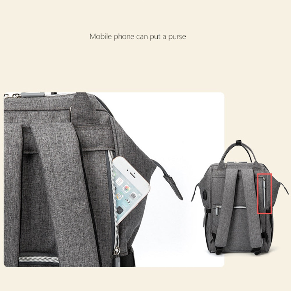 Multi-Function Waterproof Diaper Bag - NAVOR