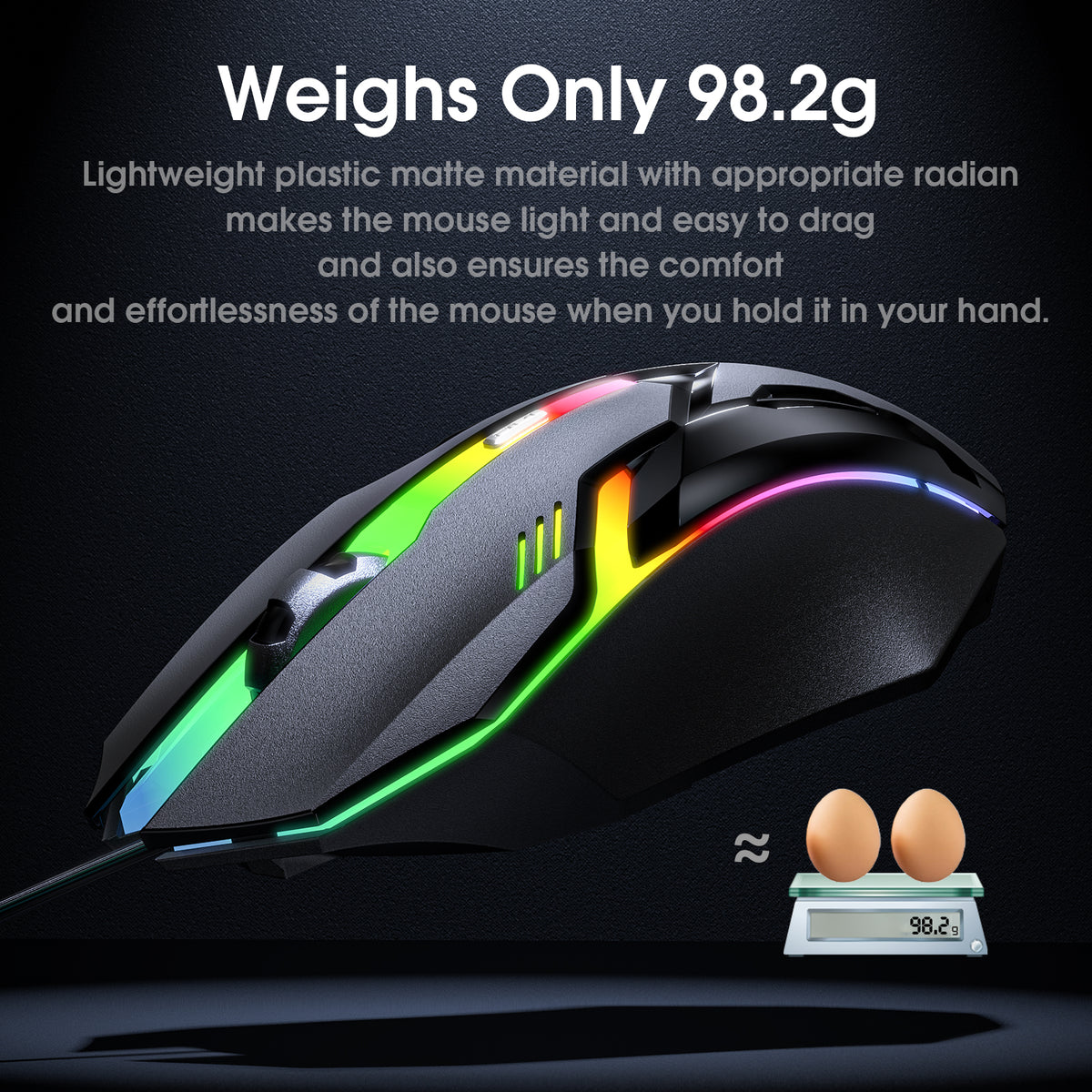 navor 5 in 1 Gaming Headset, Keyboard, Mouse, Headset Stand, Mouse Pad Combo