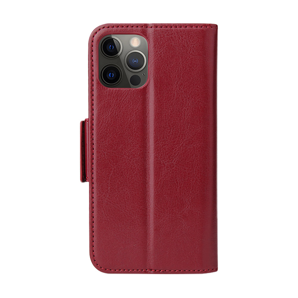 Vajio Series - iPhone 12 / Pro PU Leather Wallet Case - NAVOR