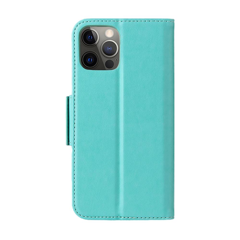 Navor Universal Car Mount & iPhone 12 / Pro PU Leather Wallet Case [Vajio Series] - NAVOR