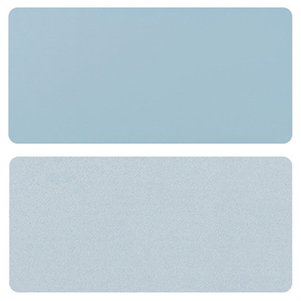 PU Leather 90 x 45 cm Desk Mat, Non-Slip Flat Extended Desk Mouse Mat for Office Home - NAVOR