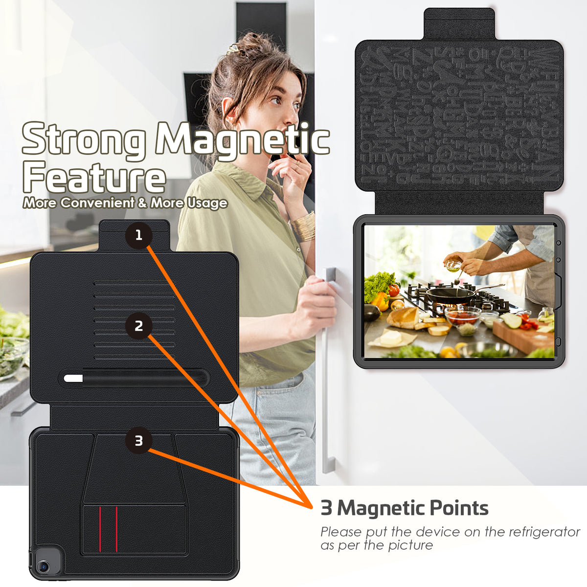 Kickstand Case for iPad Air 5 (2022) / Air 4 (2020) 10.9 inches - NAVOR