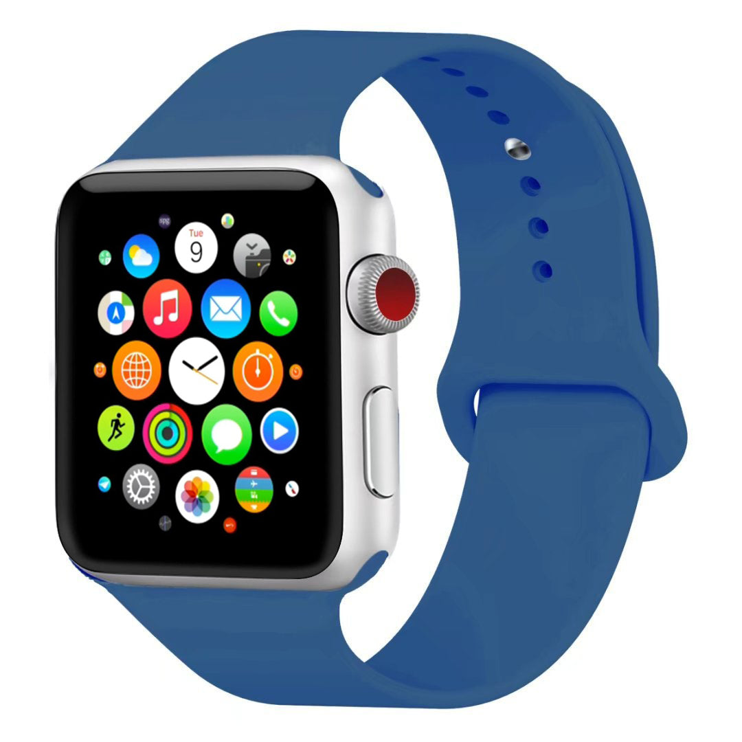 Navor Replacement Sport Soft Silicone Strap Band Compatible with Apple Watch 42mm [Series 1, 2, 3] - NAVOR
