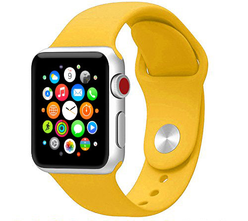 Navor Replacement Sport Soft Silicone Strap Band Compatible with Apple Watch 42mm [Series 1, 2, 3] - NAVOR