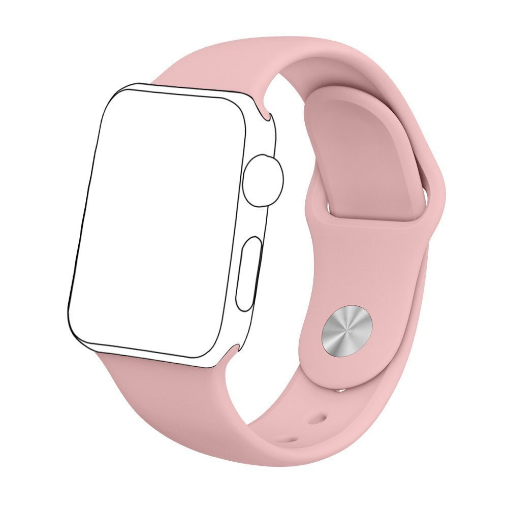Navor Replacement Sport Soft Silicone Strap Band Compatible with Apple Watch 42mm [Series 1, 2, 3] - NAVOR