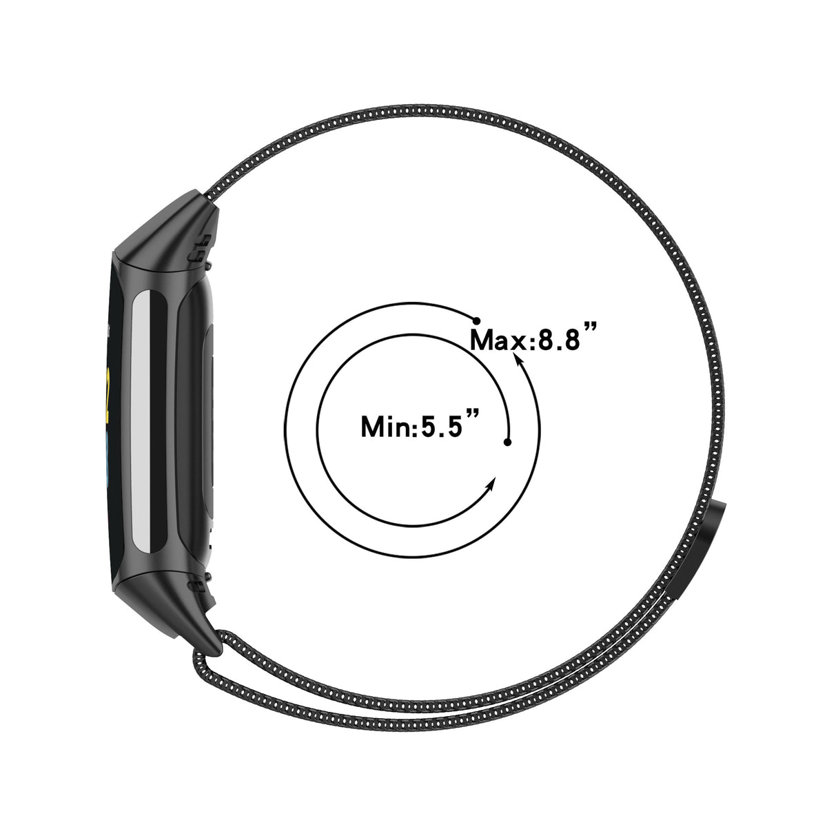 Fitbit Charge 5 Metal Replacement Band - NAVOR