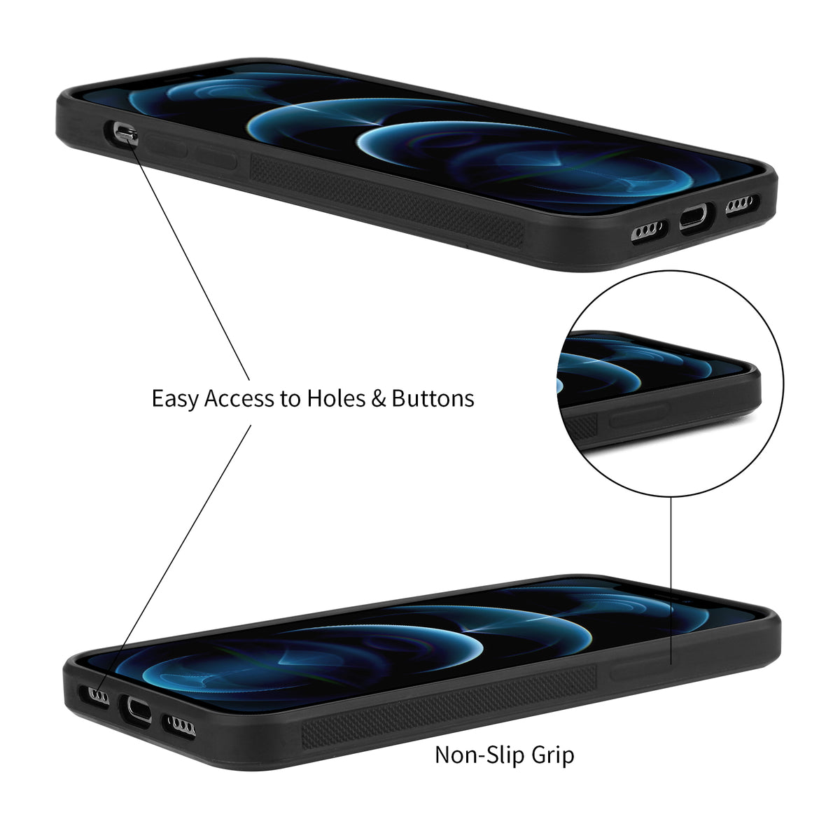 Navor Universal Car Mount & JOOT-3L Series iPhone 12 Pro Max 6.7" Magnetic Detachable Wallet Case - NAVOR