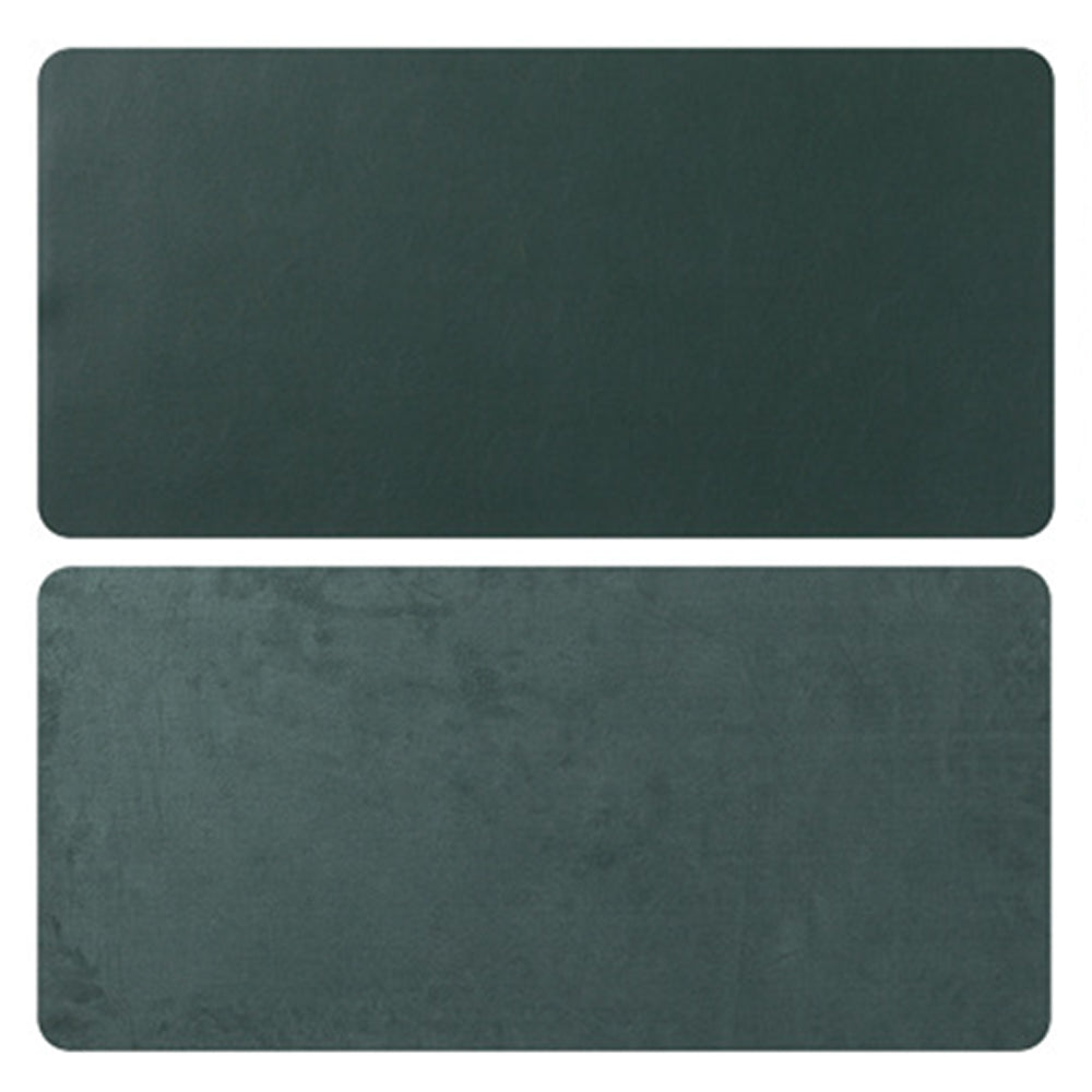 PU Leather 90 x 45 cm Desk Mat, Non-Slip Flat Extended Desk Mouse Mat for Office Home - NAVOR