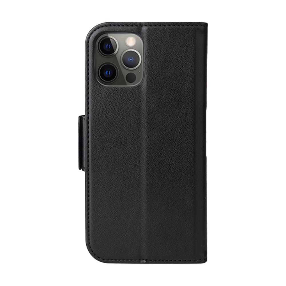 Navor Universal Car Mount & iPhone 12 / Pro PU Leather Wallet Case [Vajio Series] - NAVOR