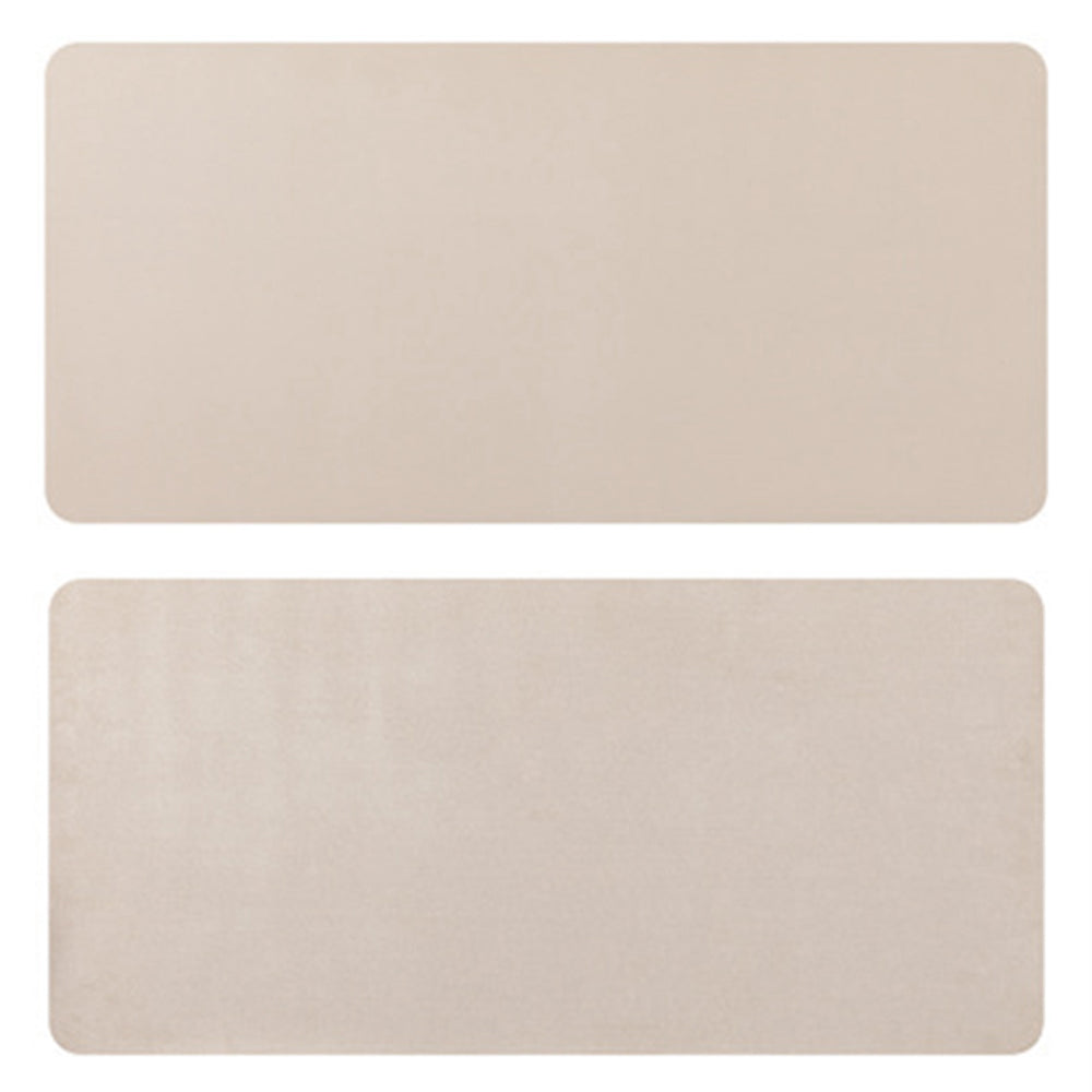 PU Leather 90 x 45 cm Desk Mat, Non-Slip Flat Extended Desk Mouse Mat for Office Home - NAVOR