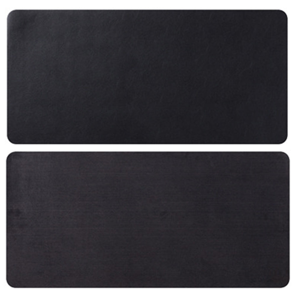 PU Leather 90 x 45 cm Desk Mat, Non-Slip Flat Extended Desk Mouse Mat for Office Home - NAVOR