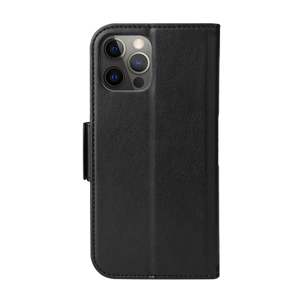 Vajio Series - iPhone 12 / Pro PU Leather Wallet Case - NAVOR