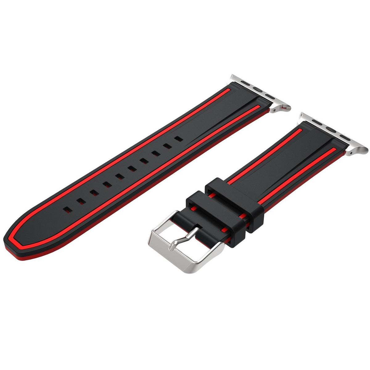 Navor Replacement Sport Soft Silicone Band Strap Compatible with Apple Watch 42mm [Series 1, 2, 3] - NAVOR
