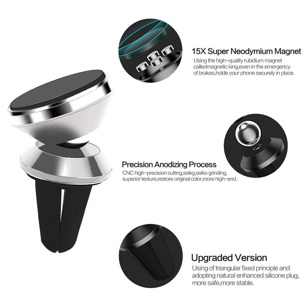 Navor Universal Car Phone Holder/ Cradle Adjustable Dashboard Mount for Safe Driving - NAVOR