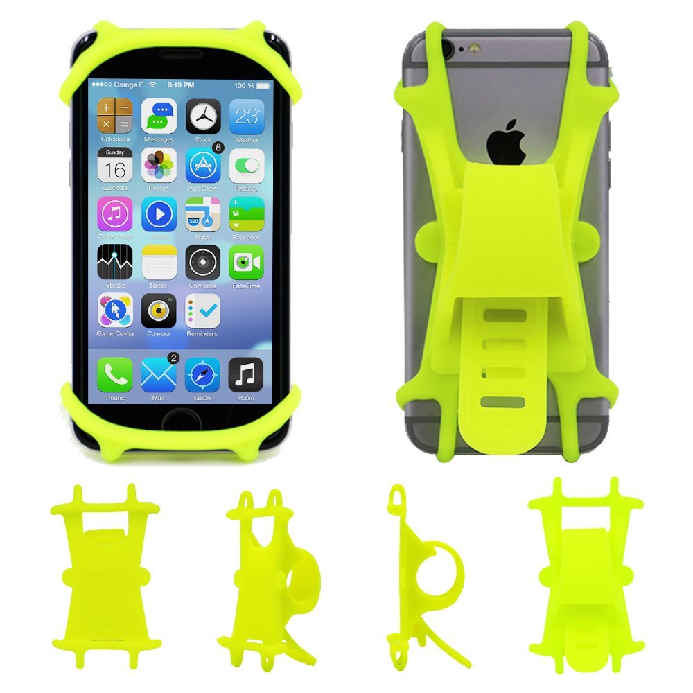 Navor Universal Silicon Bike Mount For iPhone 8, 8 Plus, 7, 7 Plus, Android and 4-6 Inch Devices - NAVOR