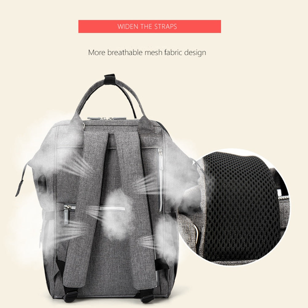 Multi-Function Waterproof Diaper Bag - NAVOR