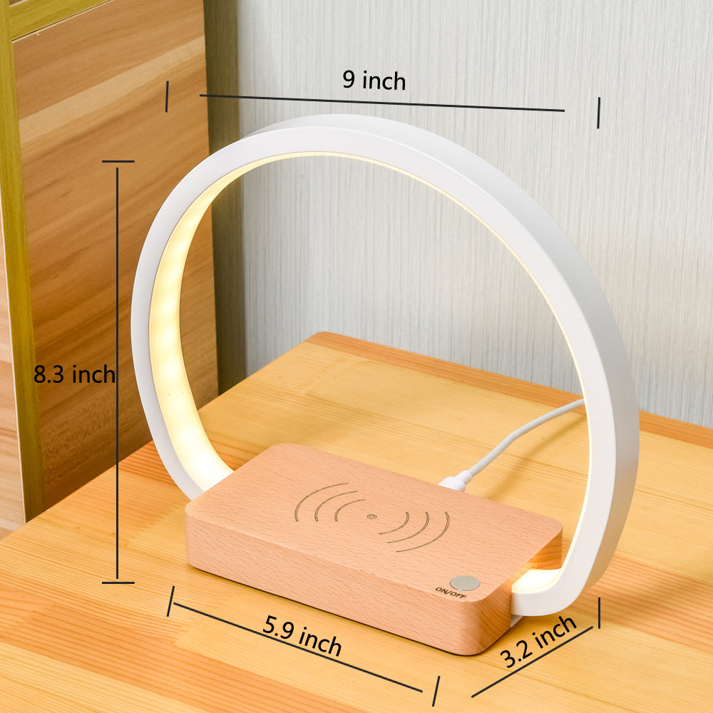 navor Bedside Lamp with Wireless Charger - NAVOR