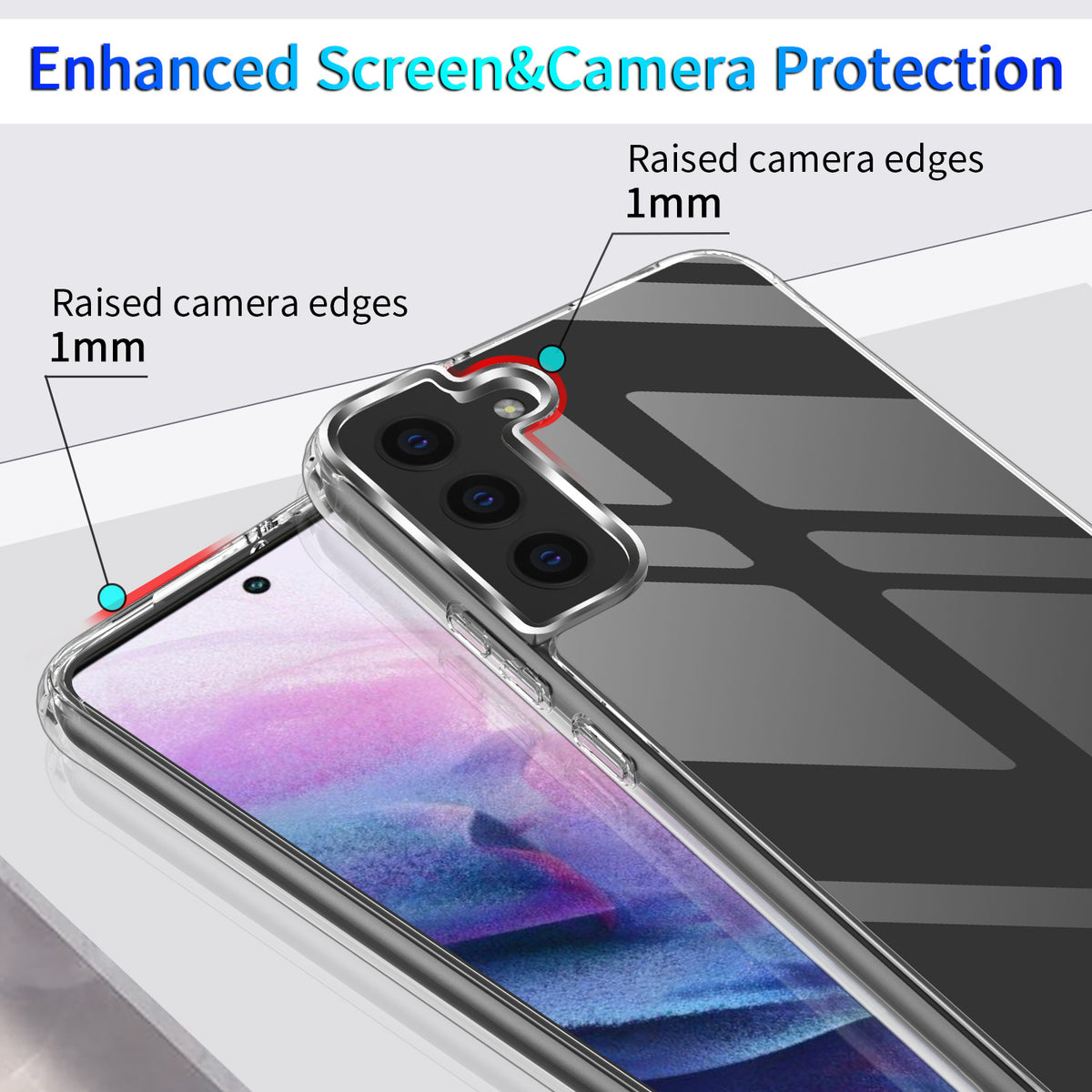 Slim Clear Samsung Galaxy S22 Case (2022) - NAVOR