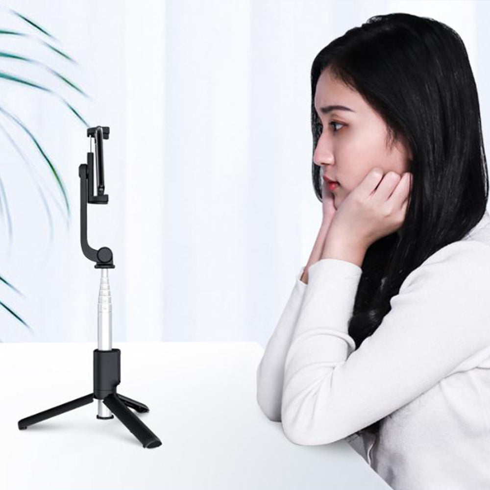 Selfie Stick Tripod, Mini Pocket Extendable Adjustable Monopod with Remote - NAVOR