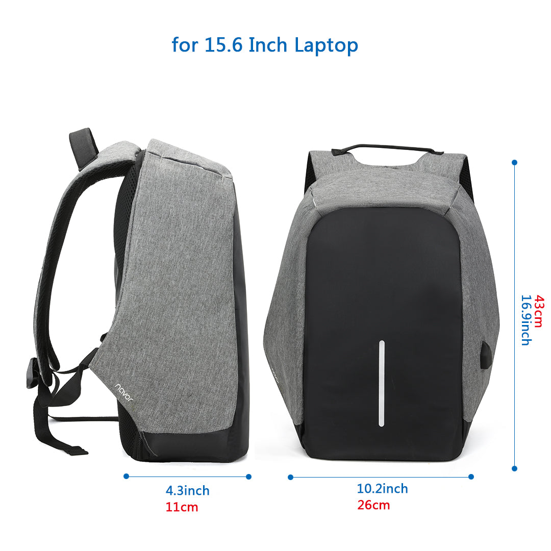 Anti Theft with USB Charging Port Business Laptop Backpack NAVOR