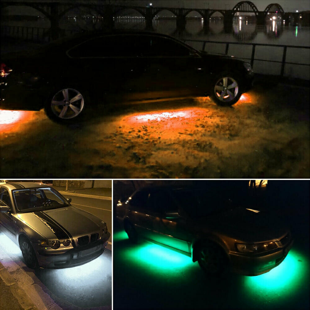 Car Under Glow Lights, Bluetooth App Control RGB Strip Lights - NAVOR