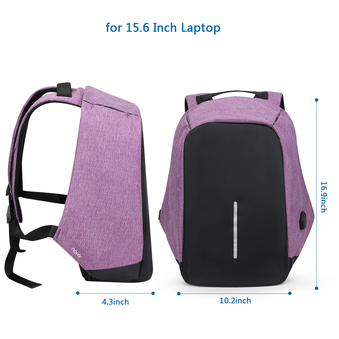 Anti theft backpack with usb port best sale