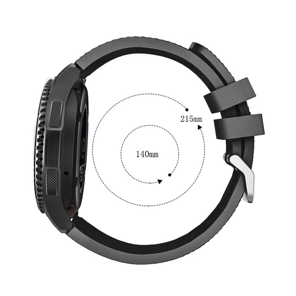 Samsung Galaxy Watch 3 45mm / Galaxy Watch 46mm Soft Silicon Replacement Band - NAVOR
