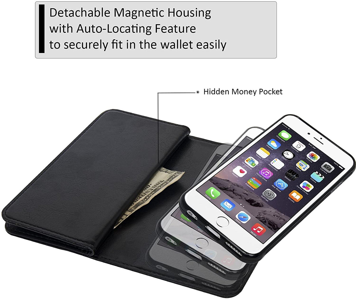 Joot Series - Leather Wallet Case - NAVOR