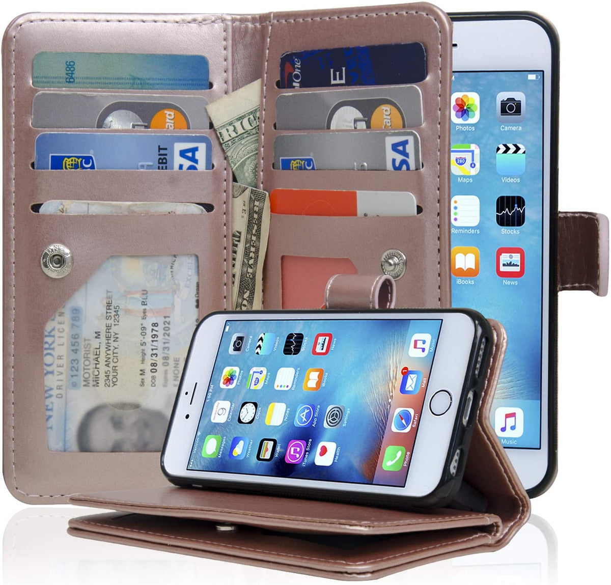 Joot Series - Leather Wallet Case - NAVOR